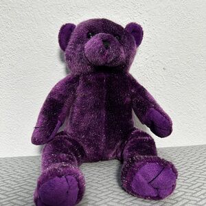 Purple Plush Teddy Bear